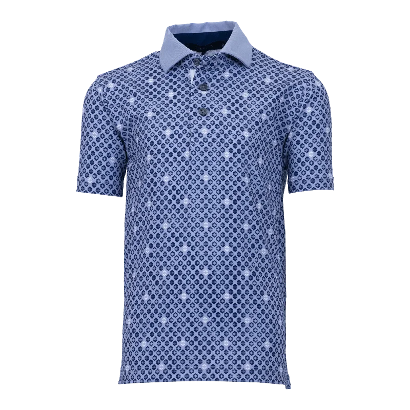 Luxury Temperament Boy's Two Wolves Polo