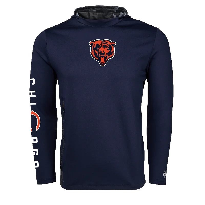 Elegant Comfort Chicago Bears Bear Down Cokato Hoodie