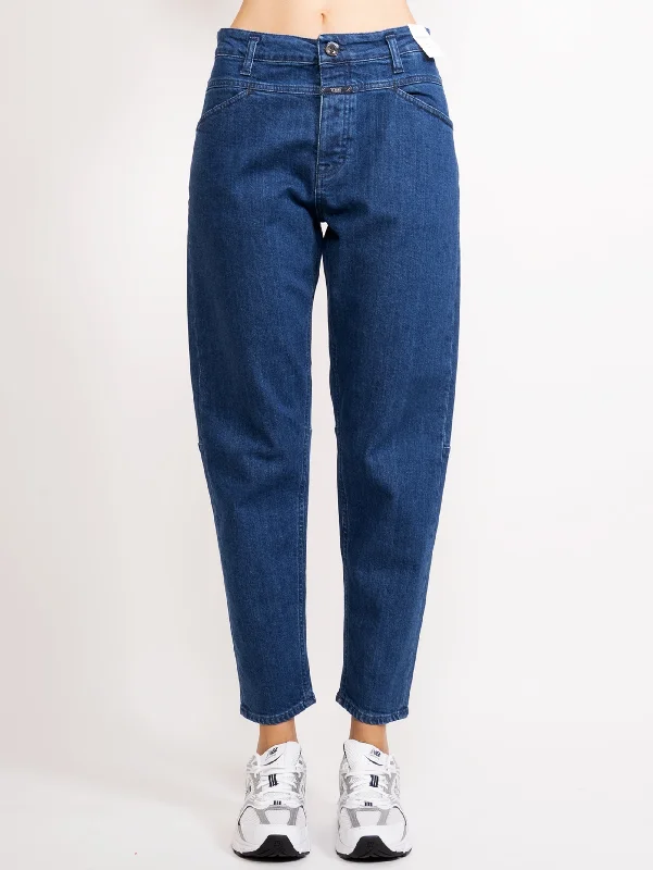 Cozy Outerwear Jeans Boyfriend Blu