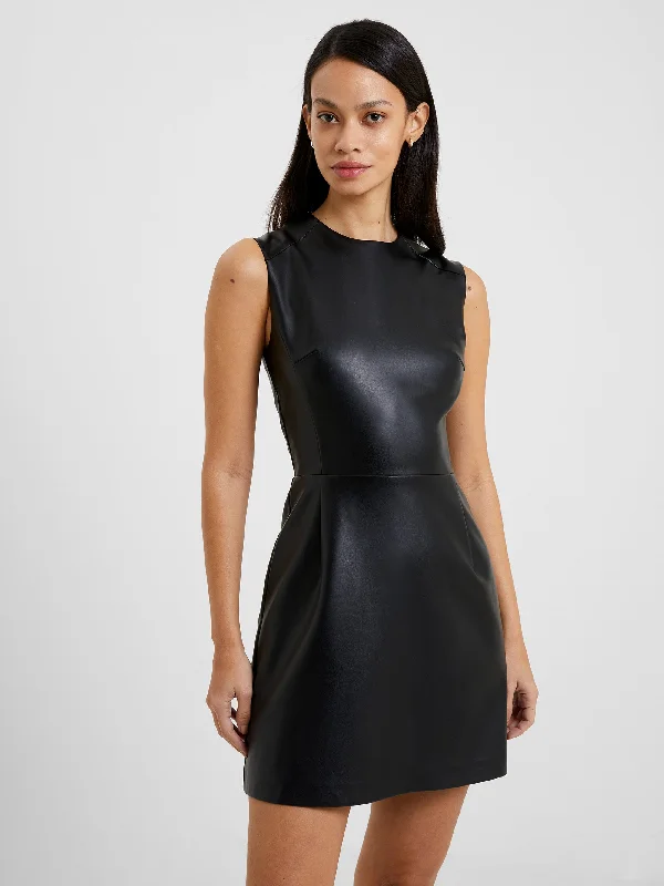 Classic Design Crolenda PU Mini Dress