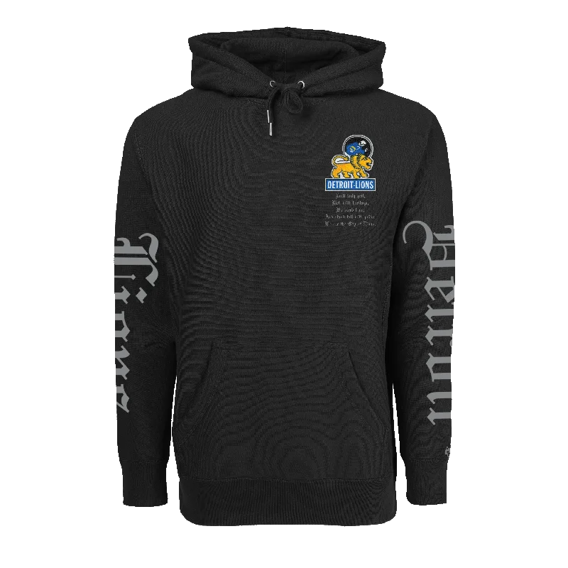 Warm Wear Detroit Lions Tradition Fireside Hoodie