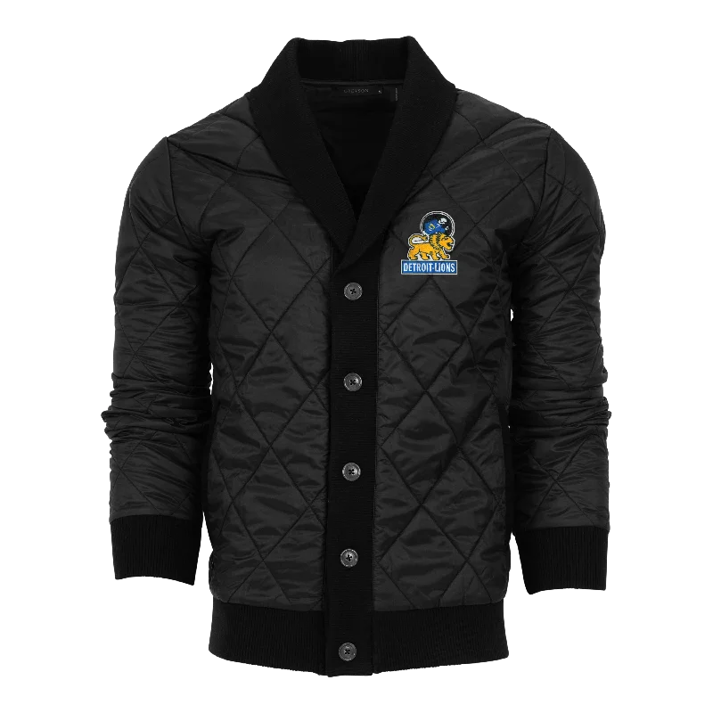 Soft Looks Detroit Lions Tradition Yukon X-Lite Cardigan