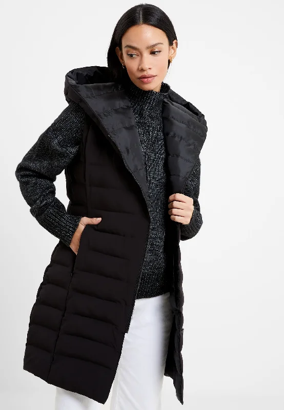 Elegant Design Iolini Puffer Midi Gilet