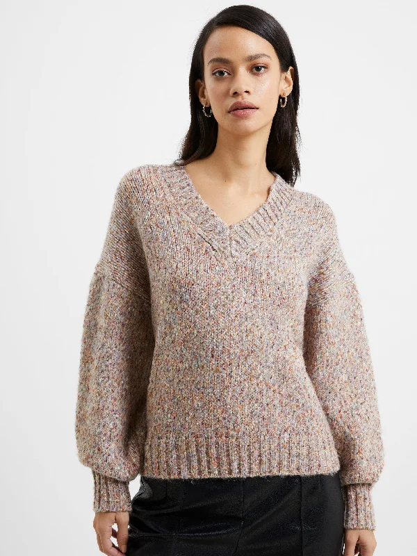Fashion Expert Jill Recycled Marl Knit Jumper