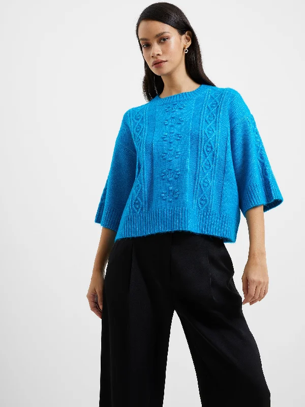 Luxury Customization Kitty Recycled Knit Jumper