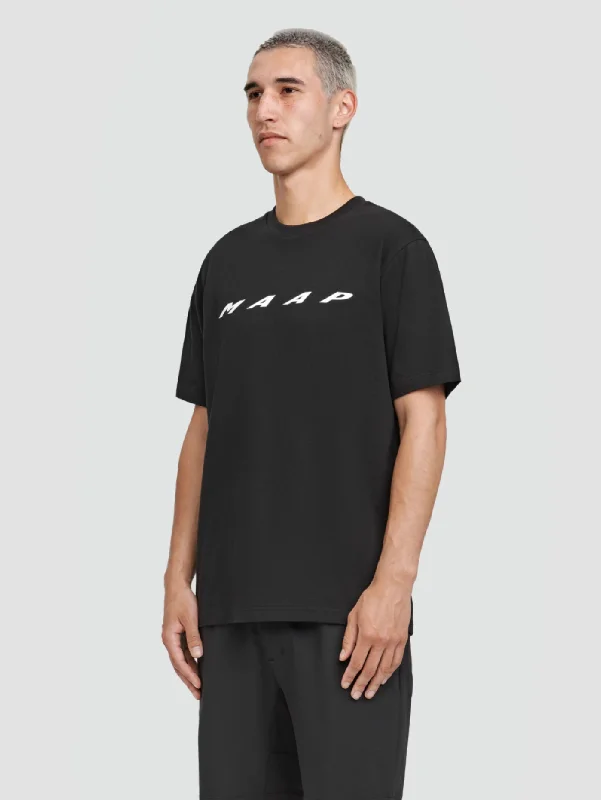 Easy Chic T-shirt con Logo Evade Nero
