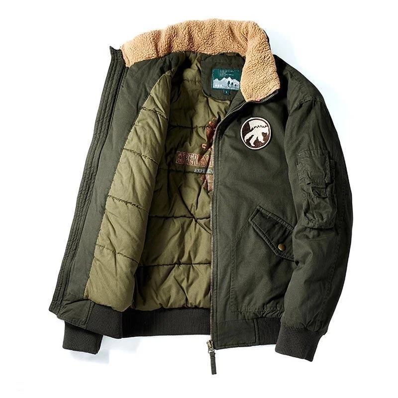 Minimal Comfort Maxime Men Military Bomber Jackets