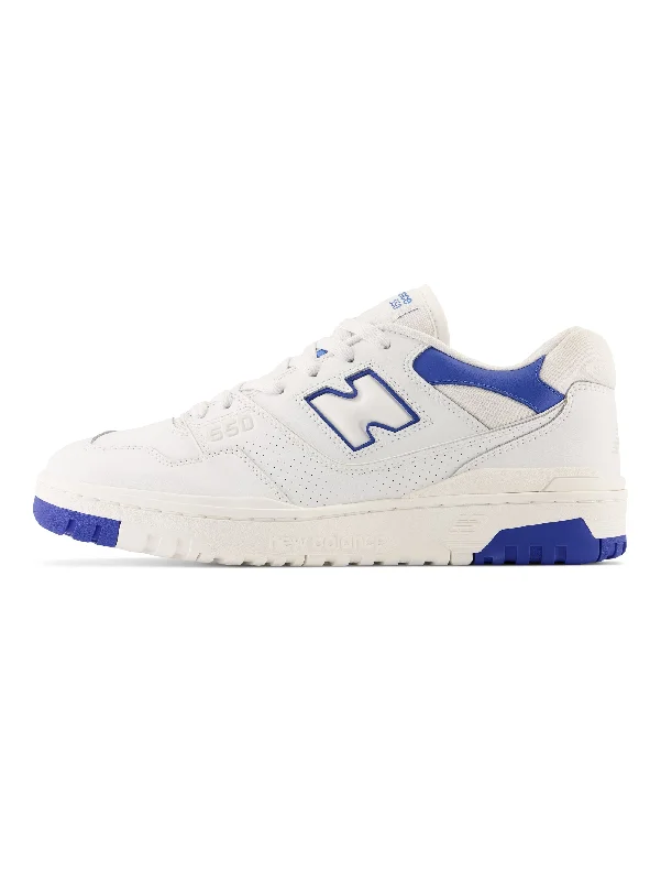 Lounge Chic Sneakers Unisex 550 Bianco/Blu