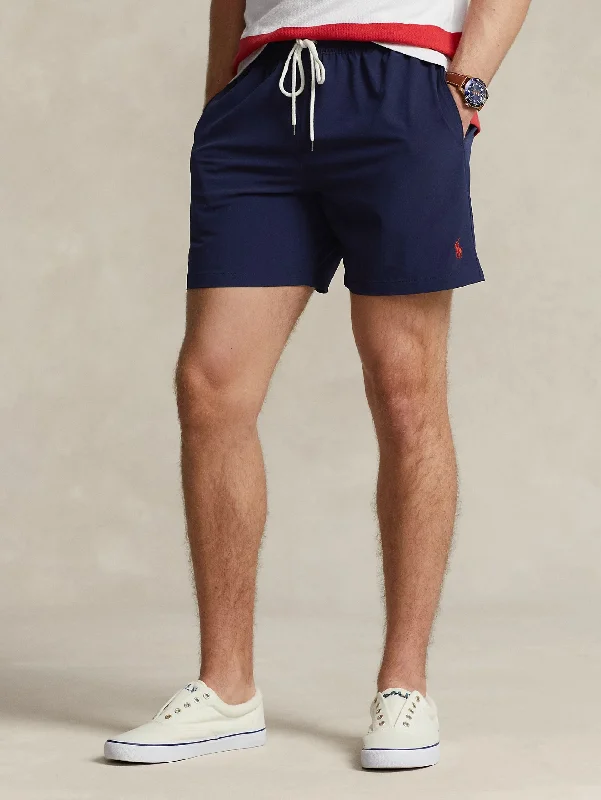 Elegant Dressing Boxer da Mare Stretch Blu Navy