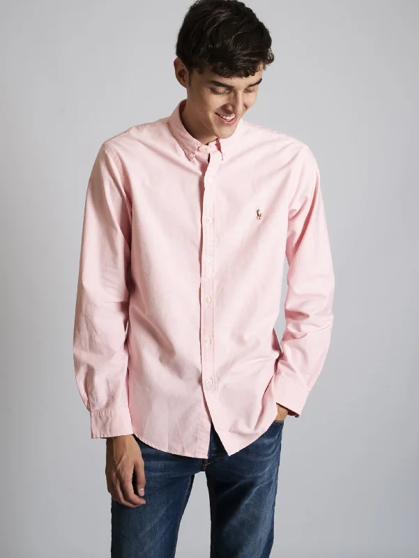 Carefree Camicia in Cotone Oxford Rosa