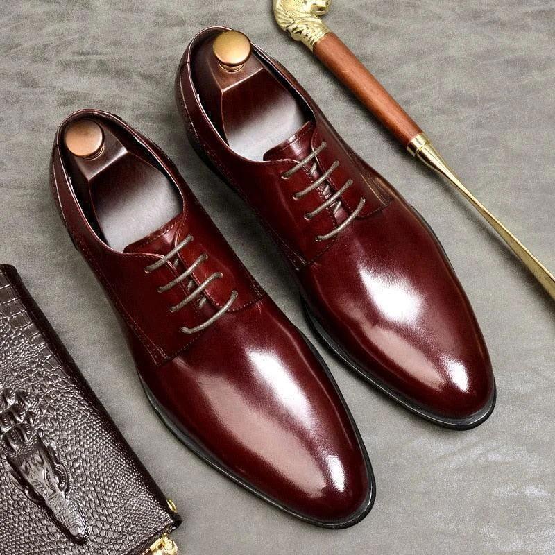 Soft Textures Men  Dress Shoes -  Renzi Oxford Shoes