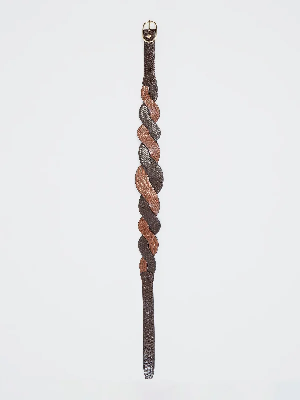 Effortless Dressing Snake Twist Belt