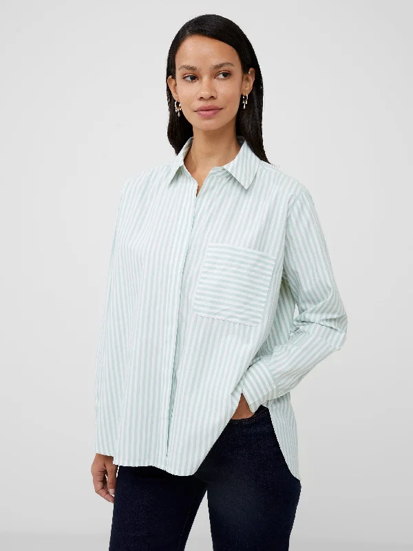Smart Comfort Wear Thick Stripe Relaxed Shirt